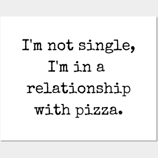 Pizza Love: The Perfect Relationship Posters and Art